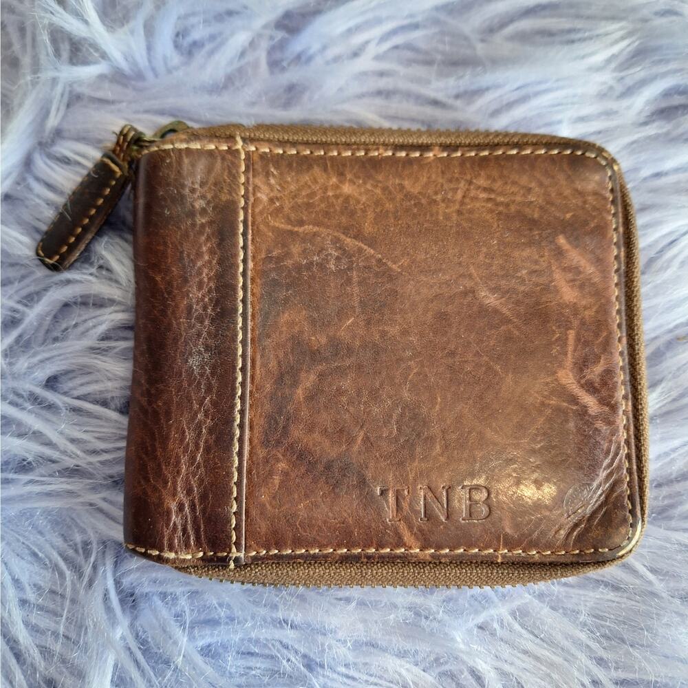 Timberland Genuine Leather Wallet w Zipper